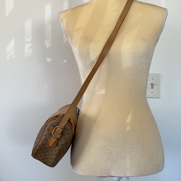 VINTAGE Gucci GG shoulder bag tan beige - Picture 16 of 16